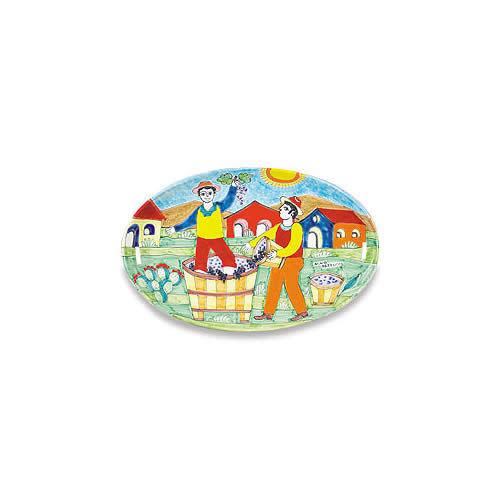 Parrucca Large Oval Platter