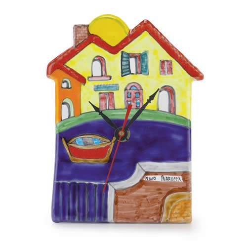 House-shaped Clock