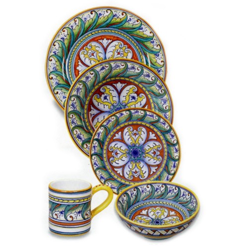 Geometrico Dinnerware Place Setting, Pattern 3