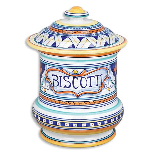 Geometrico Biscotti Jar