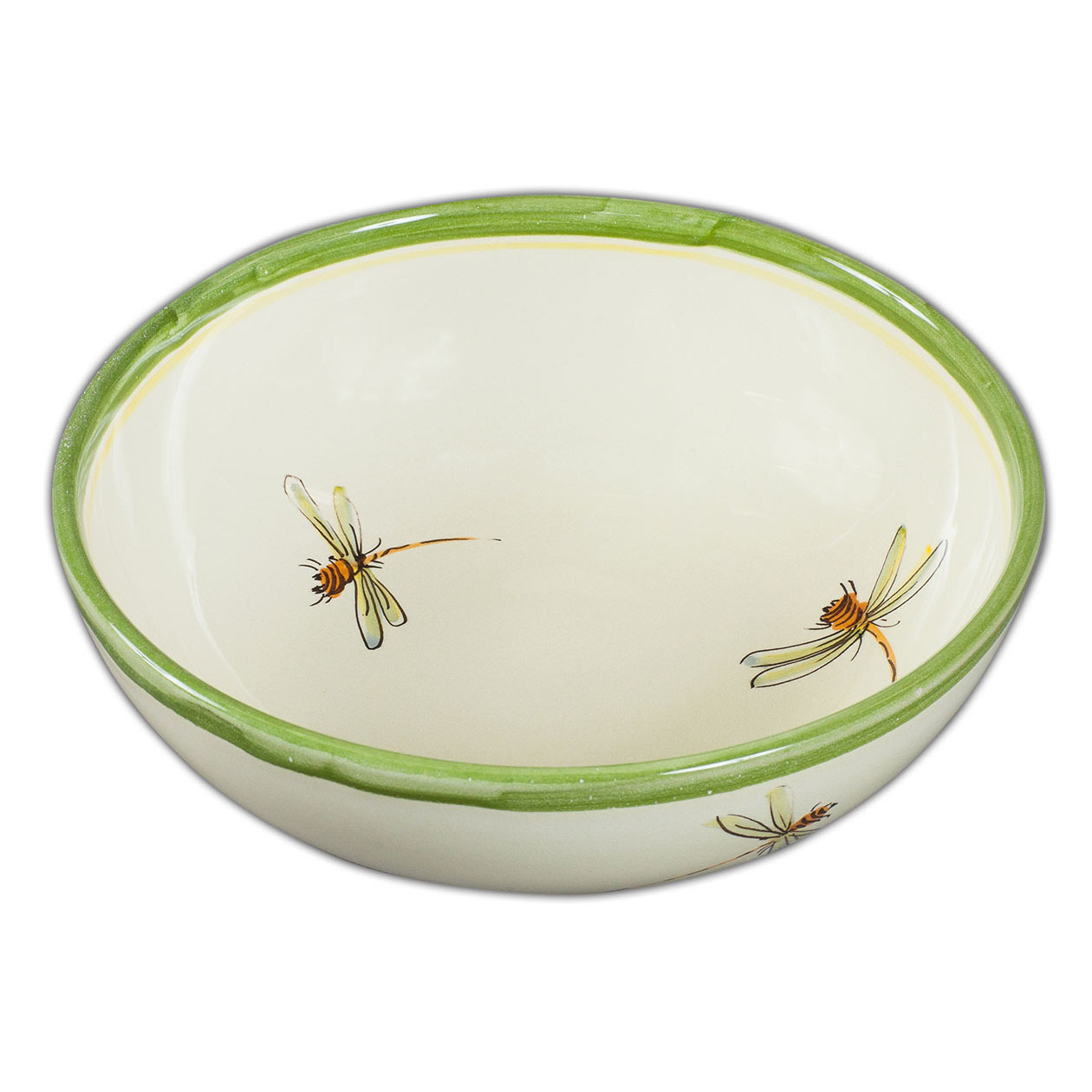 Toscana Fiori Cereal Bowl - Simple Dragonfly - Image 2