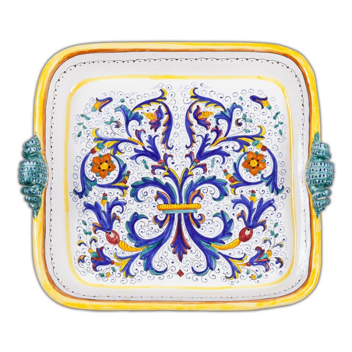 Ricco Large Square Platter with Handles