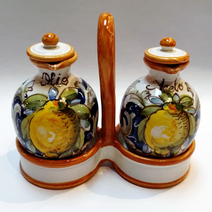 Toscana Volute Oil & Vinegar Set
