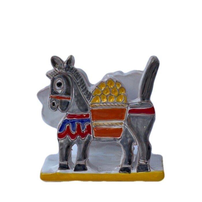 De Simone Napkin Holder - Donkey/ Cactus